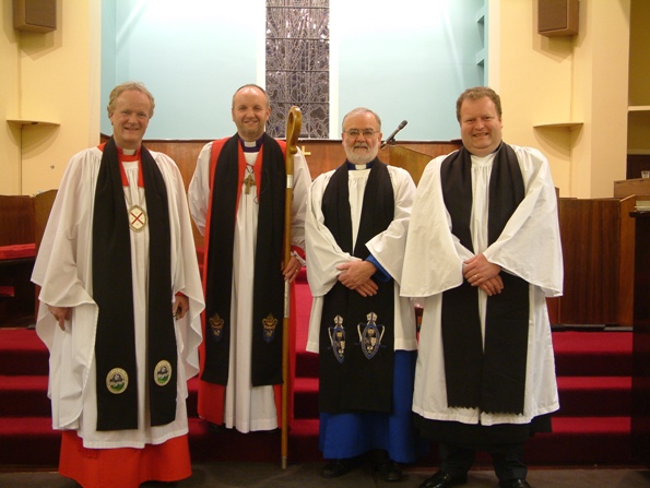 Clergy at Annual Service