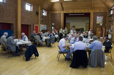 Lunch in St Nicholas' Parish Hall